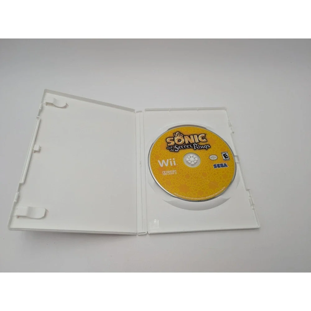 Sonic and the Secret Rings Nintendo Wii Tested Clean Copy